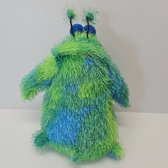 Furgles Blue Green Monster Alien Plush CD Holder 2004 Computer Expressions - Picture 4 of 5